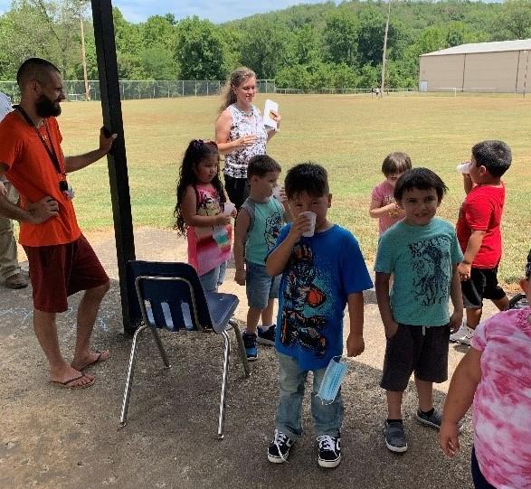 Marble City School holds back to school bash